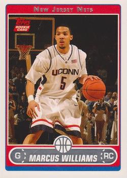 #243 Marcus Williams - New Jersey Nets - 2006-07 Topps Basketball