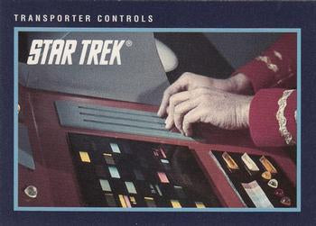 #243 Transporter Controls - 1991 Impel Star Trek 25th Anniversary