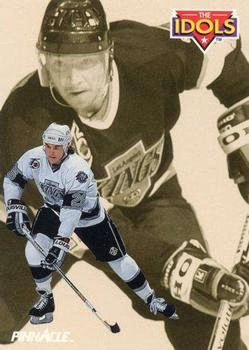 #243 Peter Ahola / Jari Kurri - Los Angeles Kings - 1992-93 Pinnacle Canadian Hockey