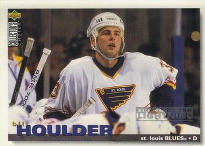 #243 Bill Houlder - Tampa Bay Lightning - 1995-96 Collector's Choice Hockey