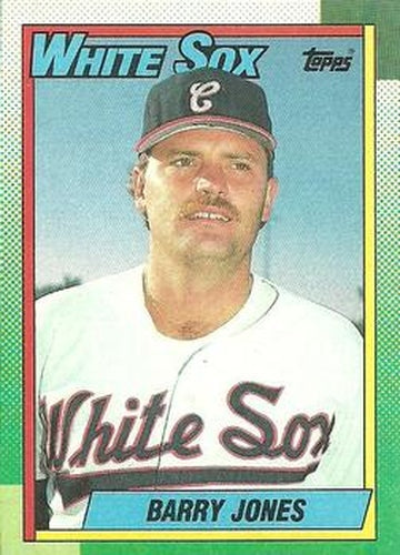 #243 Barry Jones - Chicago White Sox - 1990 Topps Baseball