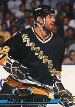 #243 Peter Taglianetti - Pittsburgh Penguins - 1993-94 Stadium Club Hockey