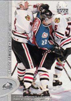 #243 Claude Lemieux - Colorado Avalanche - 1996-97 Upper Deck Hockey