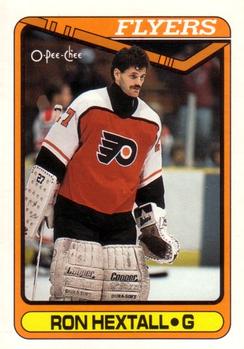 #243 Ron Hextall - Philadelphia Flyers - 1990-91 O-Pee-Chee Hockey