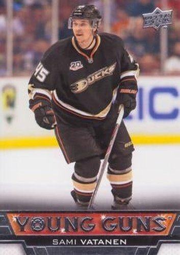 #243 Sami Vatanen - Anaheim Ducks - 2013-14 Upper Deck Hockey