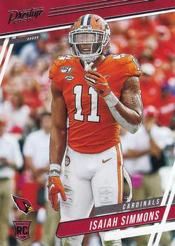 #243 Isaiah Simmons - Arizona Cardinals - 2020 Panini Prestige Football