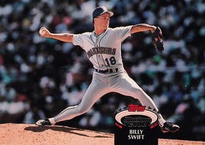 #243 Billy Swift - Seattle Mariners - 1992 Stadium Club Baseball