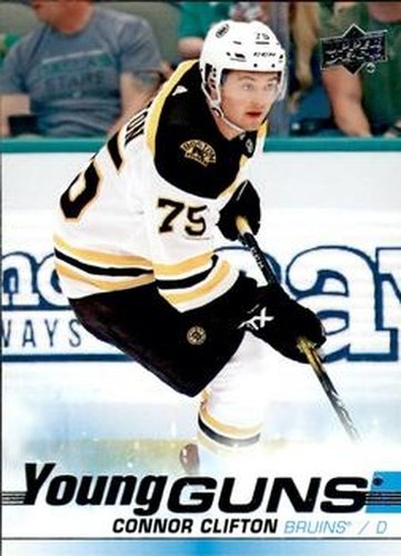 #243 Connor Clifton - Boston Bruins - 2019-20 Upper Deck Hockey