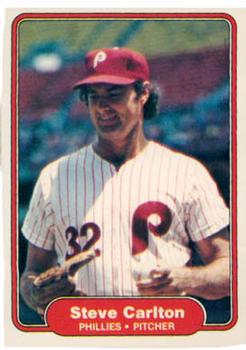 #243 Steve Carlton - Philadelphia Phillies - 1982 Fleer Baseball