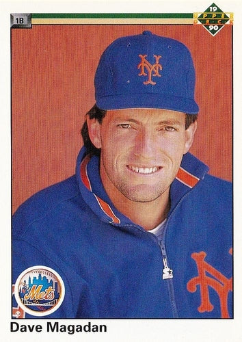 #243 Dave Magadan - New York Mets - 1990 Upper Deck Baseball