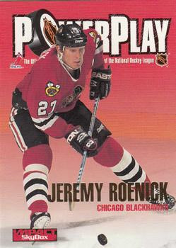 #243 Jeremy Roenick - Chicago Blackhawks - 1995-96 SkyBox Impact Hockey
