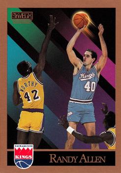 #243 Randy Allen - Sacramento Kings - 1990-91 SkyBox Basketball