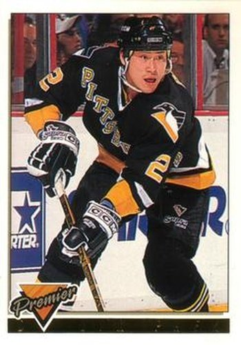 #243 Jim Paek - Pittsburgh Penguins - 1993-94 O-Pee-Chee Premier Hockey - Gold