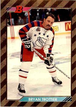 #243 Bryan Trottier - Pittsburgh Penguins - 1992-93 Bowman Hockey