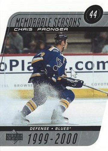 #243 Chris Pronger - St. Louis Blues - 2002-03 Upper Deck Hockey
