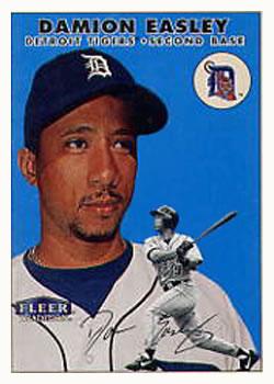 #243 Damion Easley - Detroit Tigers - 2000 Fleer Tradition Baseball