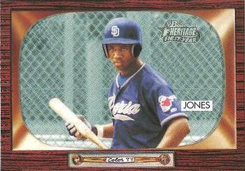 #243 Daryl Jones - San Diego Padres - 2004 Bowman Heritage Baseball