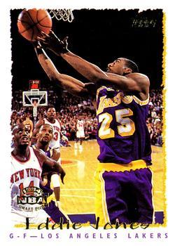 #243 Eddie Jones - Los Angeles Lakers - 1994-95 Topps Basketball