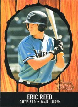 #243 Eric Reed - Florida Marlins - 2003 Bowman Heritage Baseball