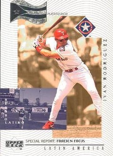 #243 Ivan Rodriguez - Texas Rangers - 1999 Upper Deck Baseball