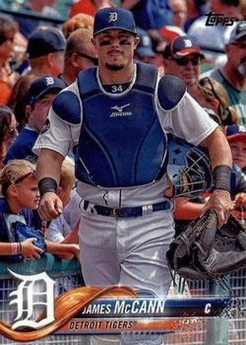 #243 James McCann - Detroit Tigers - 2018 Topps Baseball