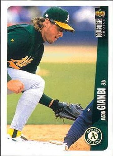 #243 Jason Giambi - Oakland Athletics - 1996 Collector's Choice Baseball