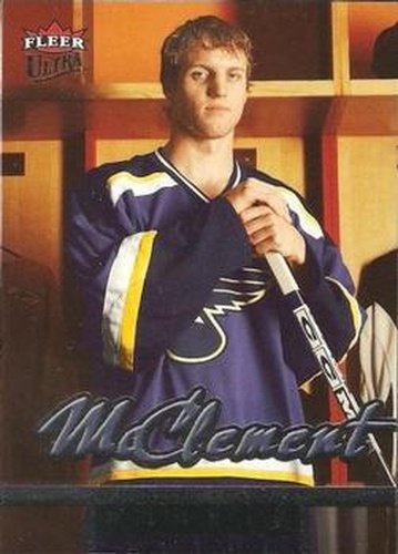 #243 Jay McClement - St. Louis Blues - 2005-06 Ultra Hockey