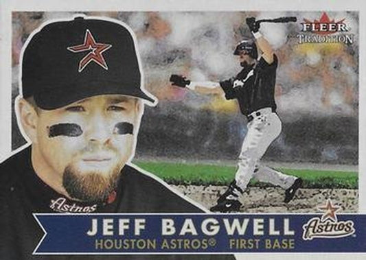 #243 Jeff Bagwell - Houston Astros - 2001 Fleer Tradition Baseball