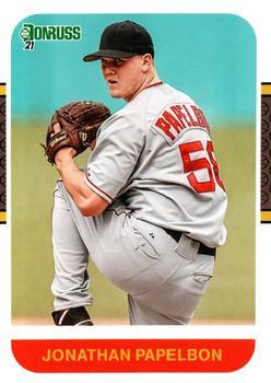 #243 Jonathan Papelbon - Boston Red Sox - 2021 Donruss Baseball