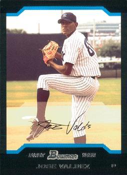 #243 Jose Valdez - New York Yankees - 2004 Bowman Baseball