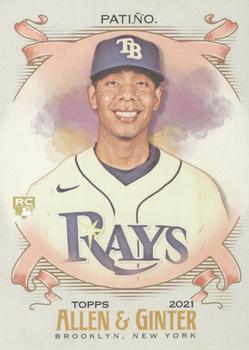 #243 Luis Pati–o - Tampa Bay Rays - 2021 Topps Allen & Ginter Baseball