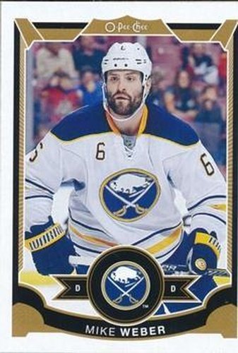#243 Mike Weber - Buffalo Sabres - 2015-16 O-Pee-Chee Hockey