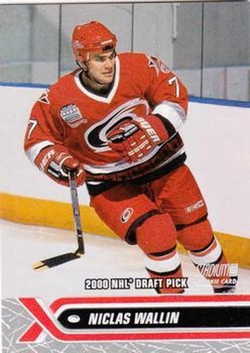 #243 Niclas Wallin - Carolina Hurricanes - 2000-01 Stadium Club Hockey