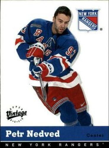 #243 Petr Nedved - New York Rangers - 2000-01 Upper Deck Vintage Hockey