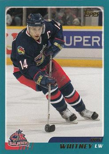 #243 Ray Whitney - Columbus Blue Jackets - 2003-04 Topps Hockey