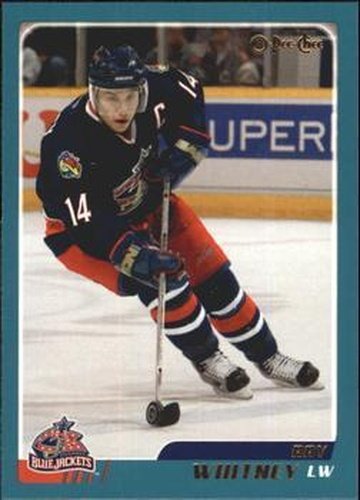 #243 Ray Whitney - Columbus Blue Jackets - 2003-04 O-Pee-Chee Hockey