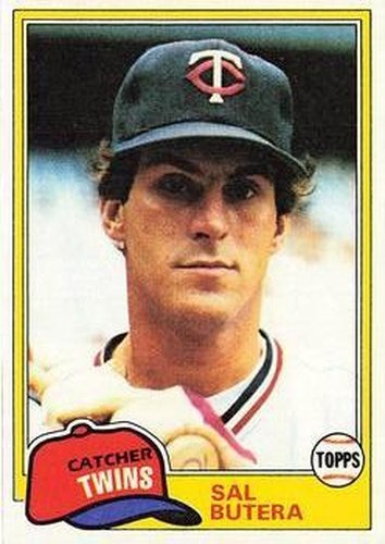 #243 Sal Butera - Minnesota Twins - 1981 Topps Baseball