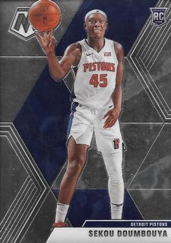 #243 Sekou Doumbouya - Detroit Pistons - 2019-20 Panini Mosaic Basketball