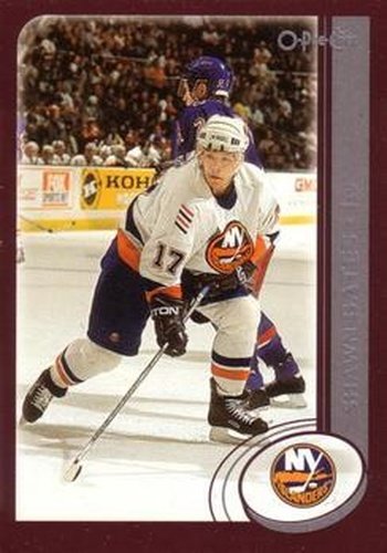 #243 Shawn Bates - New York Islanders - 2002-03 O-Pee-Chee Hockey