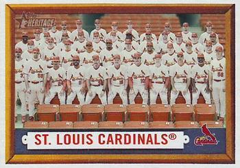 #243 St. Louis Cardinals - St. Louis Cardinals - 2006 Topps Heritage Baseball