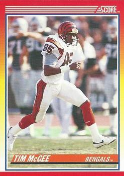 #243 Tim McGee - Cincinnati Bengals - 1990 Score Football