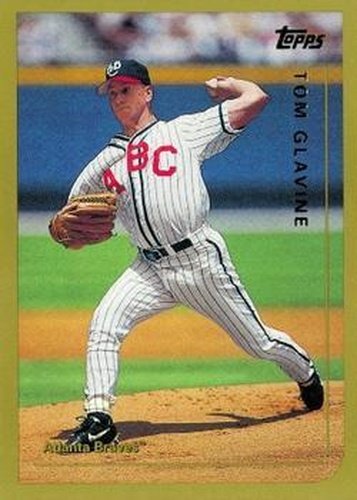 #243 Tom Glavine - Atlanta Braves - 1999 Topps Baseball
