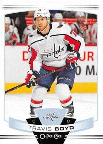 #243 Travis Boyd - Washington Capitals - 2019-20 O-Pee-Chee Hockey
