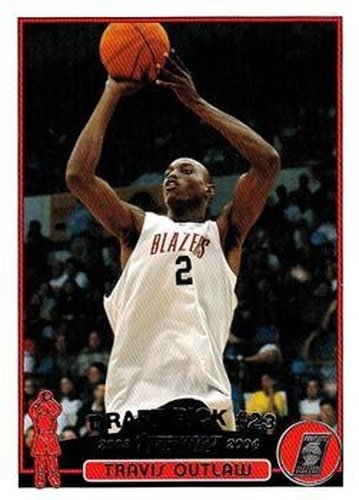 #243 Travis Outlaw - Portland Trail Blazers - 2003-04 Topps Basketball