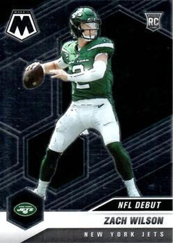 #243 Zach Wilson - New York Jets - 2021 Panini Mosaic Football