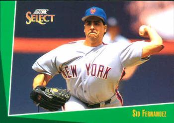 #243 Sid Fernandez - New York Mets - 1993 Select Baseball