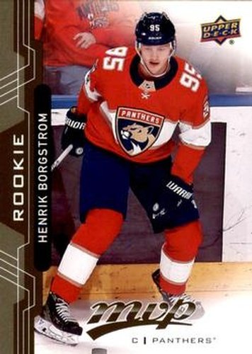#243 Henrik Borgstrom - Florida Panthers - 2018-19 Upper Deck MVP Hockey