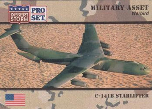 #243 C-141B Starlifter - 1991 Pro Set Desert Storm