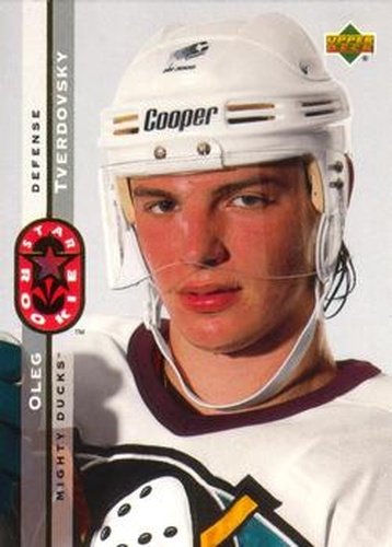 #243 Oleg Tverdovsky - Anaheim Mighty Ducks - 1994-95 Upper Deck Hockey