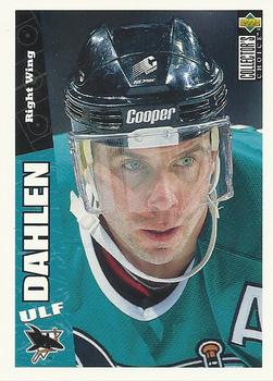 #243 Ulf Dahlen - San Jose Sharks - 1996-97 Collector's Choice Hockey